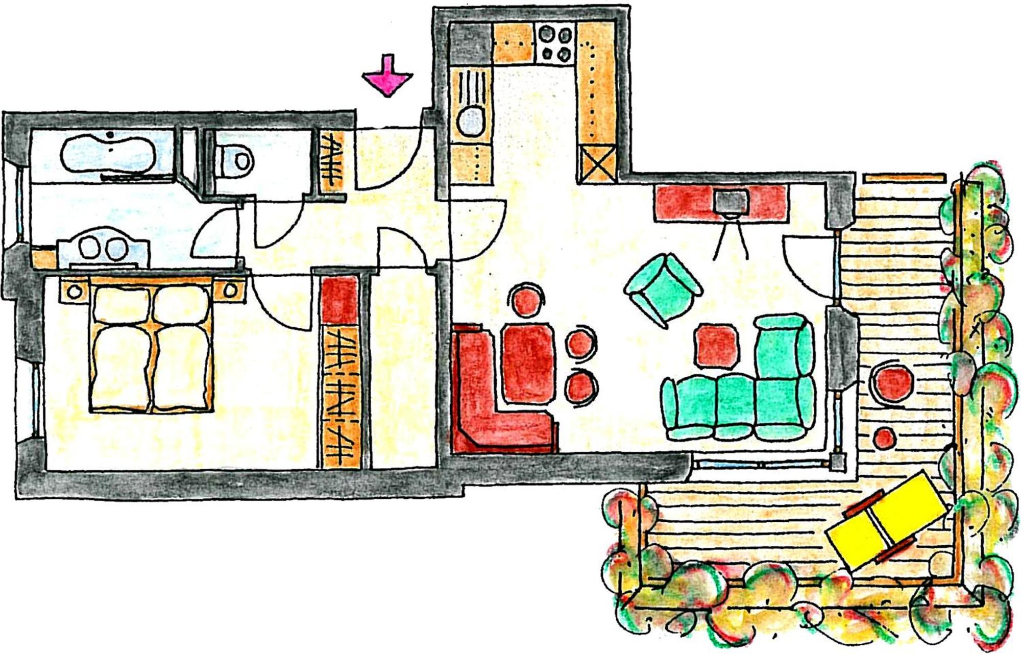 Chalet Zauberflöte Radstadt Zimmer foto